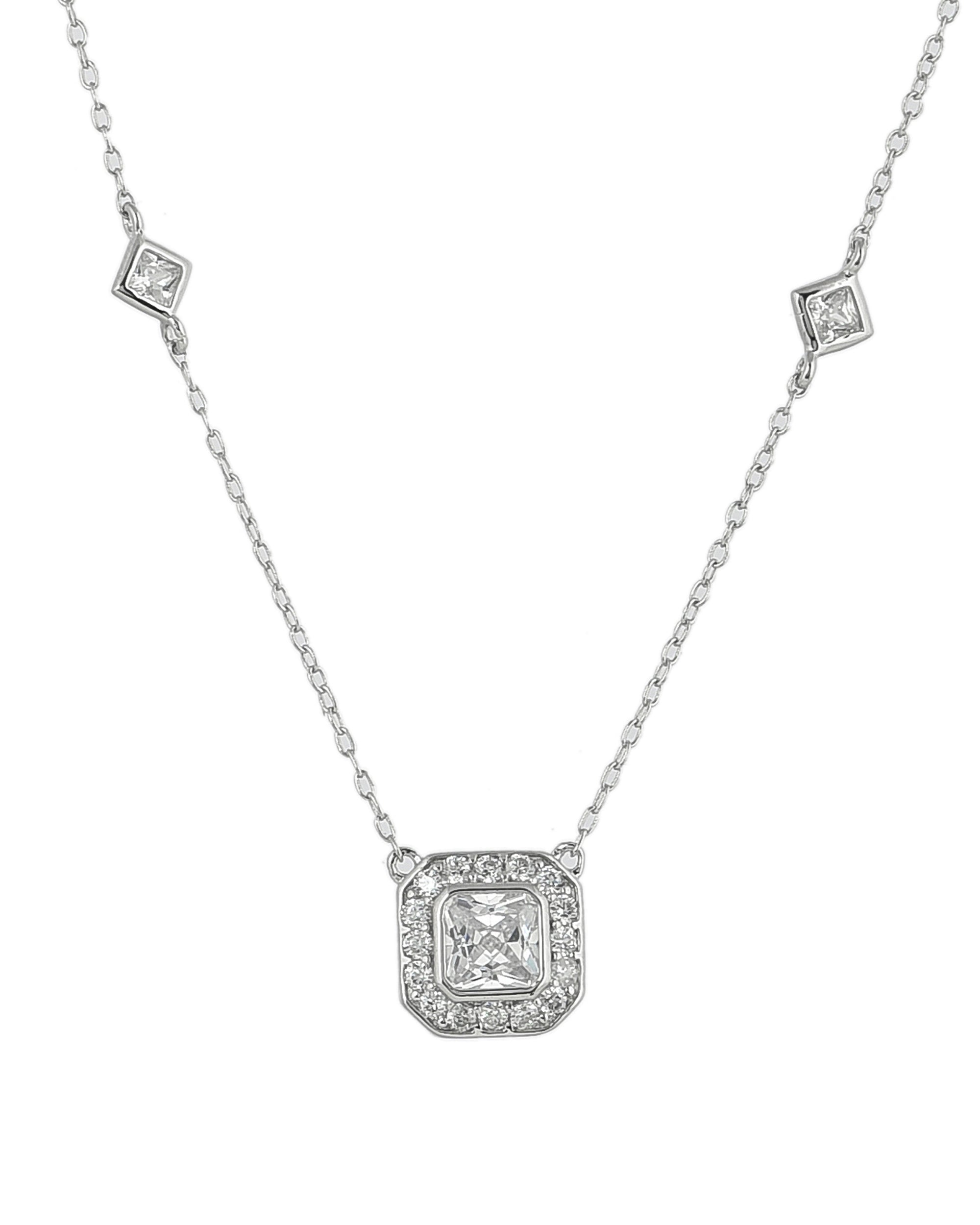 Diamond Finish American Diamond Silver Polish White and Wine color Sto –  Sheetal's FabFashion